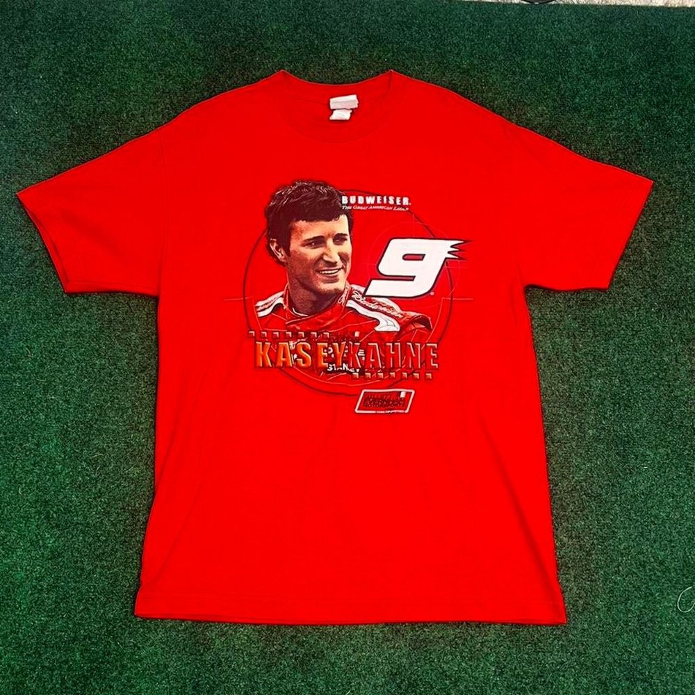 Y2K Nasacar Graphic T-Shirt